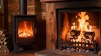 pellet vs wood heating