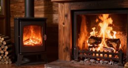 pellet vs wood heating