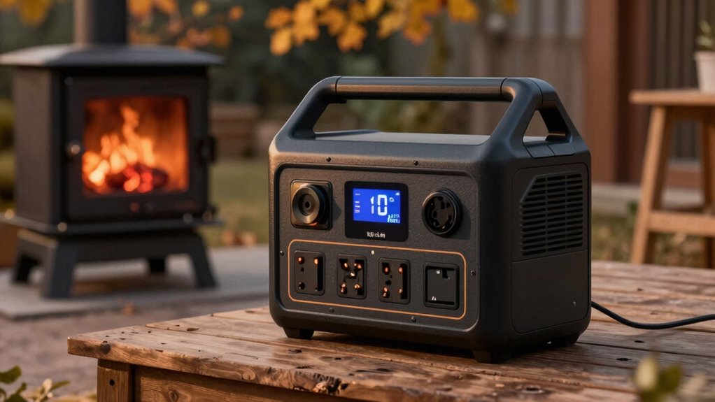 portable power for heating