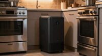 quiet basement dehumidifiers enhance stove setup