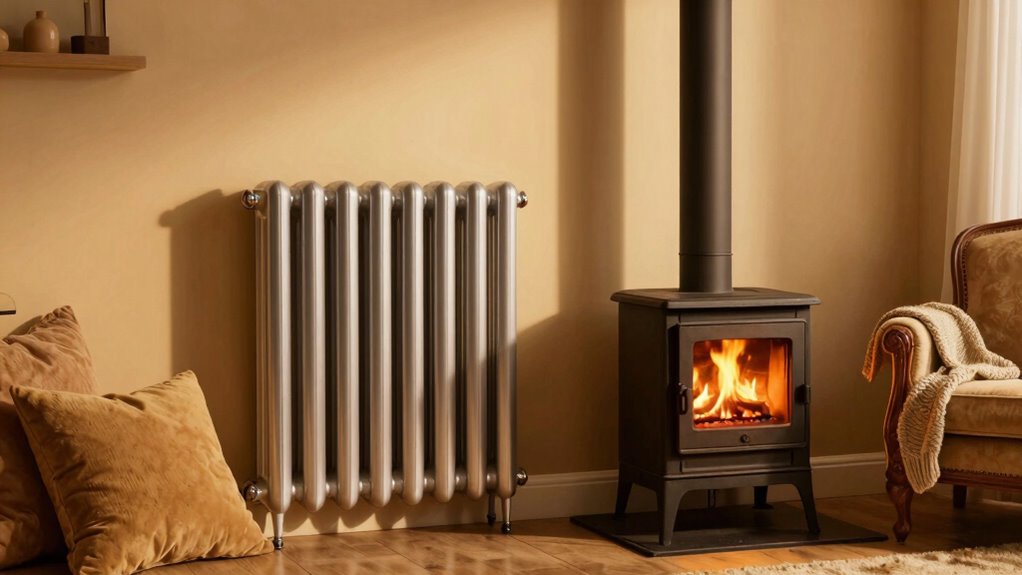 quiet efficient home heating