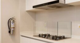 safe attractive stove area