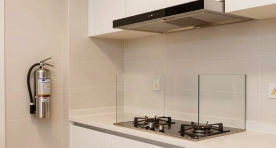 safe attractive stove area