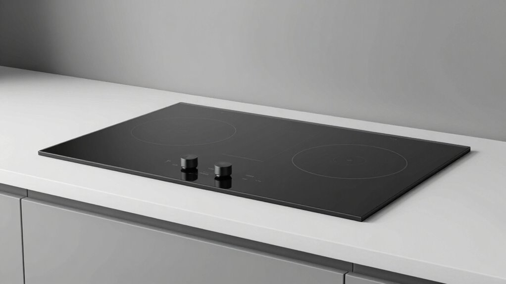 sleek minimalist gas cooktops