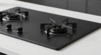 sleek simple contemporary stoves