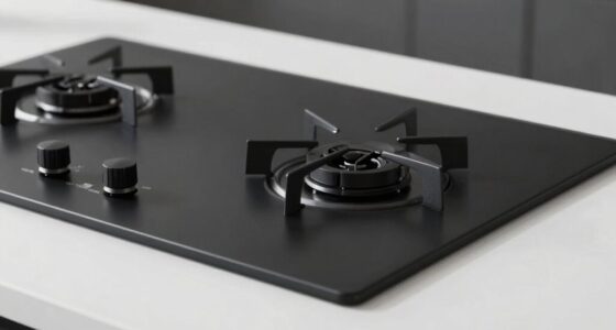 sleek simple contemporary stoves