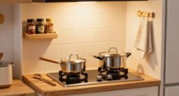 small space cooking safety