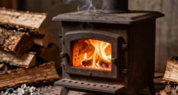 smaller stoves encourage efficient fire management