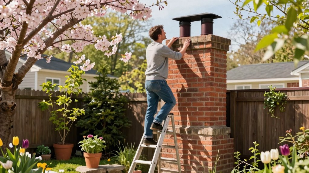 spring chimney maintenance safety