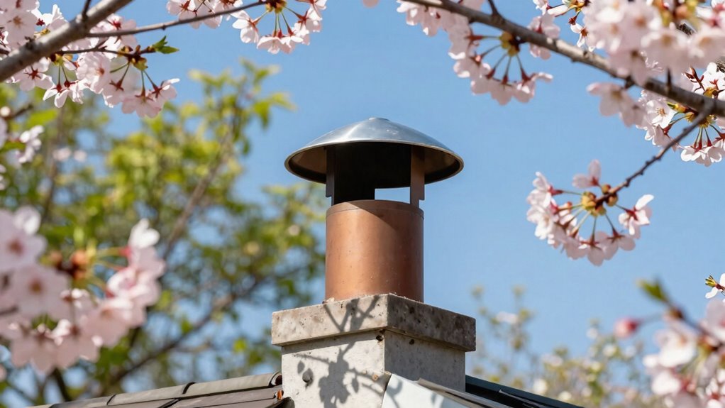 spring enhances chimney projects