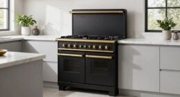 stove becomes stylish focal point