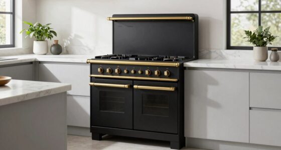stove becomes stylish focal point
