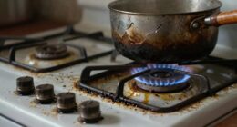 unsafe stove operation habits