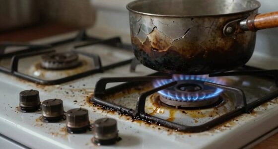 unsafe stove operation habits