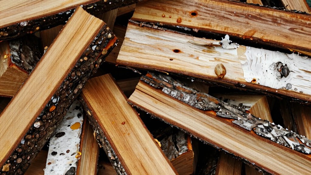 varied wood burns differently
