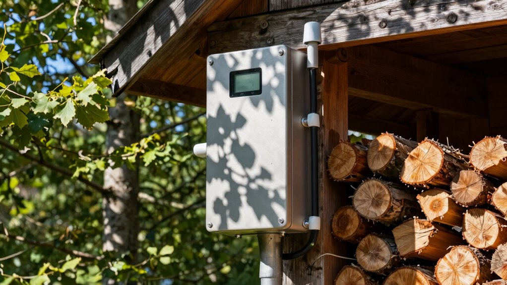 weather data optimizes firewood drying