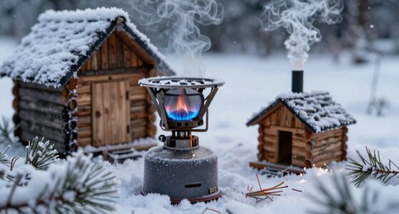 winter camping stoves teach