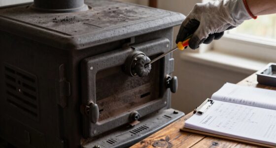 wood stove maintenance checklist