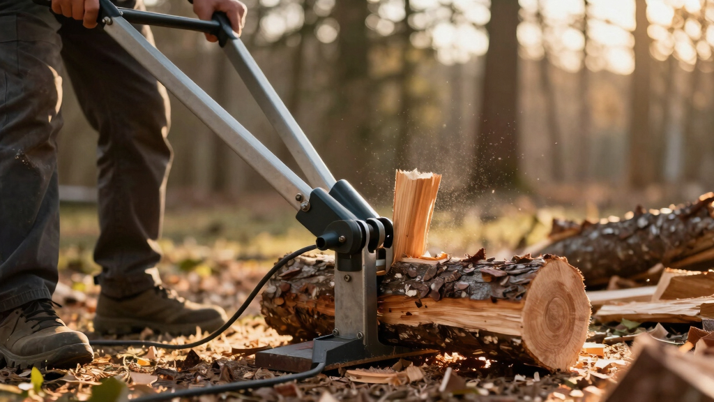 1 Best Electric Log Splitter for Firewood in 2026