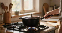 1 Best Enameled Dutch Oven for Wood Heat Homes in 2026