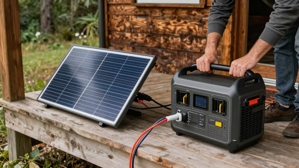 1 Best Solar Generator for Cabin Backup in 2026