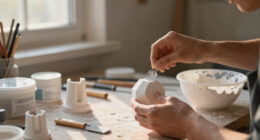 Adding Weight to a 3D Print With Plaster of Paris, Cleanly
