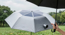 Autonomous Flying Umbrella Follows And Shields Users From Rain And Sunlight