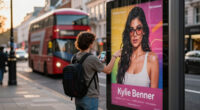Guerrilla London Bus Ads Mock Kylie Jenner's Meta Glasses Campaign