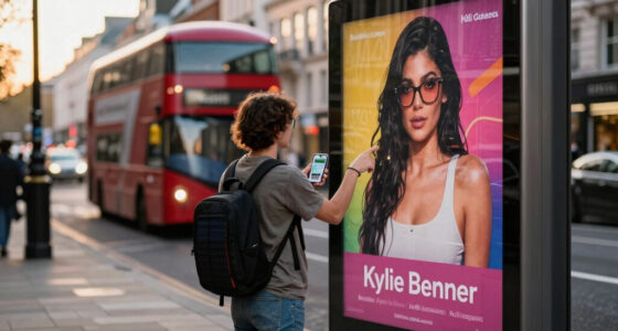 Guerrilla London Bus Ads Mock Kylie Jenner's Meta Glasses Campaign