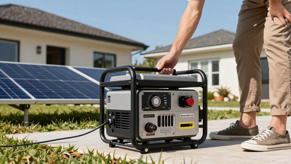 How to Choose Solar-Powered Backup Generators