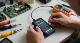 Kode Dot Programmable pocket device for makers, pentesters and geeks