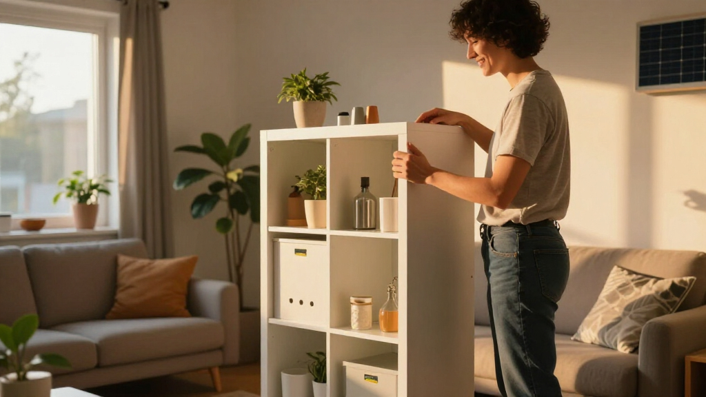 I Created A Pretty IKEA BILLY Hack That Seriously Cuts Clutter