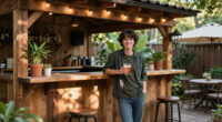 This DIY Couple Built The Coolest Backyard Bar For Almost Nothing — Here’s How