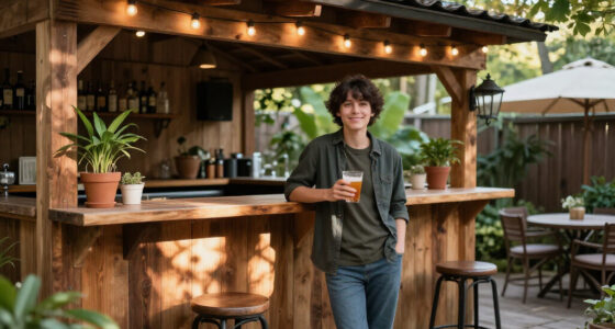 This DIY Couple Built The Coolest Backyard Bar For Almost Nothing — Here’s How