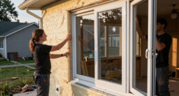 Exterior Foam With Thermalbuck And European Windows- No Wood To Attach Window Flashing To!
