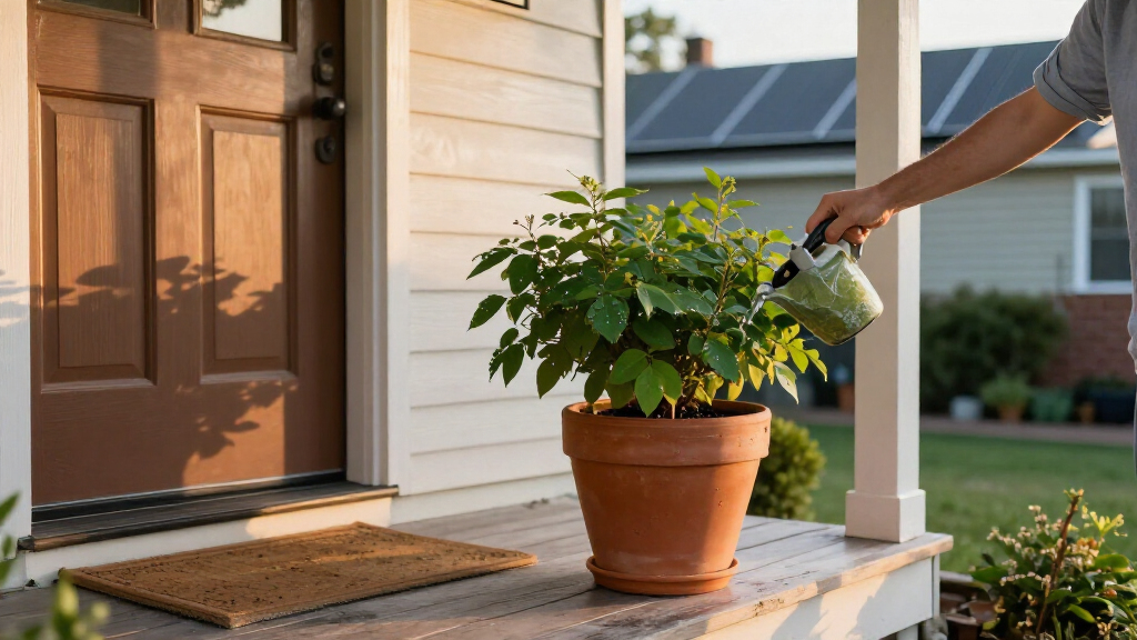 I Discovered The Perfect Front-Door Plant—and It’s Foolproof